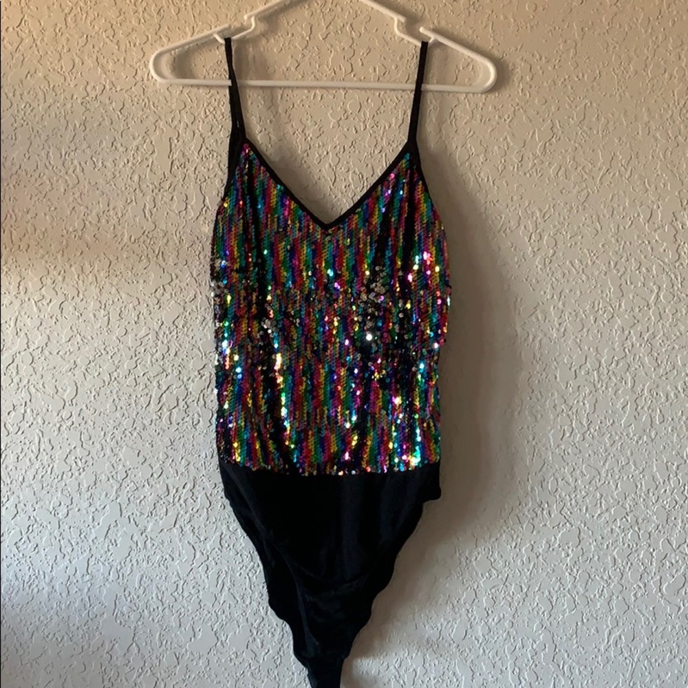 Sequin Body Suit size M